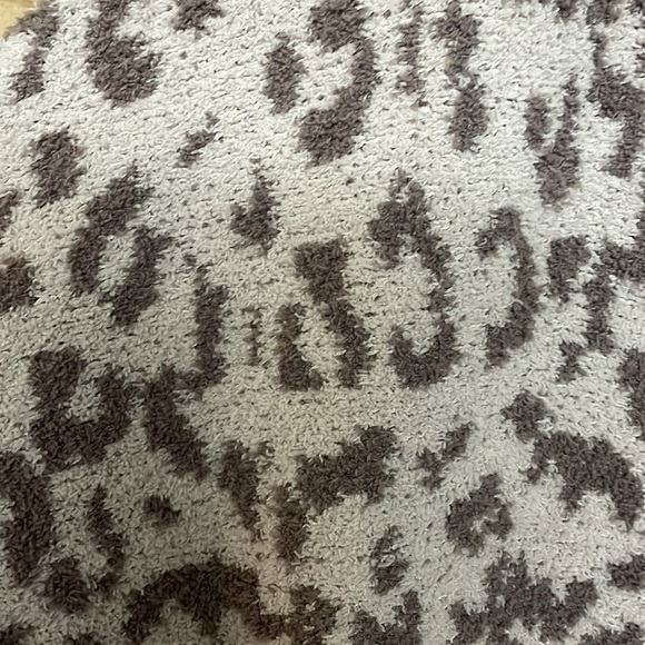 Sweet Lovely by Jen size M/L Leopard Print Open Front Cocoon Cardigan Sweater - Picture 3 of 8